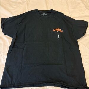 Travis Scott Utopia Circus Maximus Black Graphic T-Shirt